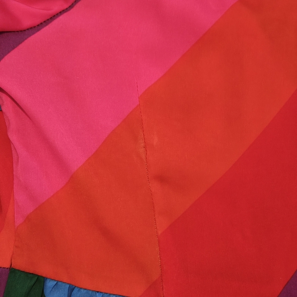 Skies Are Blu Colorful Maxi Dress Size XS Summer Preppy Cottagecore Girlhoodcore - Picture 6 of 11